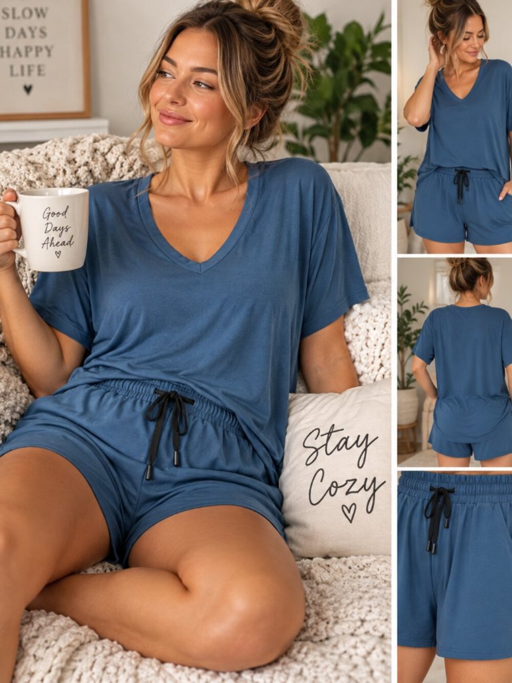 Torrid Super Soft Jersey Shirt Size 1 & TRU by Torrid Shorts Size 2 Flaw